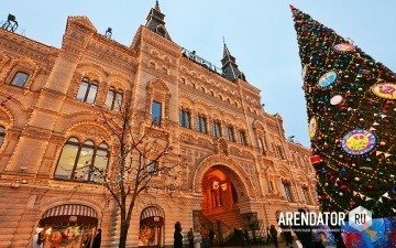 Новогоднее настроение столичных торговых центров