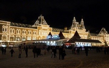 Праздничное оформление столичных ТЦ 2017